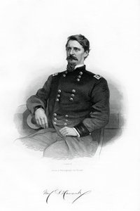 Winfield Scott Hancock, unionsgeneral, 1862-1867. af J. Rogers