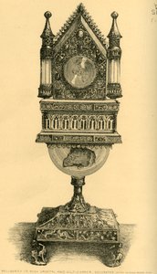 Relikvieskrin, begyndelsen af det 13. århundrede, 1881. af J. S. Goepel