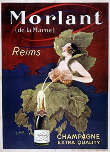 Plakat for Champagne Morlant, af J. Stall, 20. århundrede af J. Stall