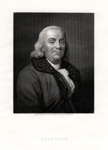 Benjamin Franklin, politisk skikkelse og statsmænd i USA, 1800-tallet