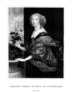 Dorothy Spencer, grevinde af Sunderland, 1823.