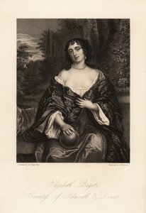 Elizabeth Bagot, eller Mary, grevinde af Falmouth og Dorset, kone til Charles Berkeley af J. Thomson