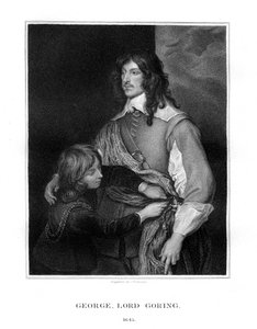 George Goring, Lord Goring, engelsk royalistsoldat, 1827. af J. Thomson