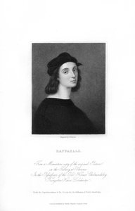 Raphael, italiensk renæssancekunstner, c1836. af J. Thomson