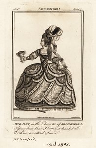Mrs Ann Barry i karakteren Sophonisba i James Thomsons Sophonisba af J. Thornthwaite