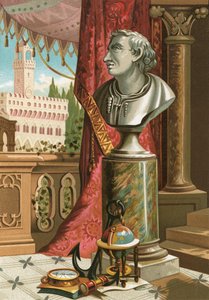 Amerigo Vespucci af J. Ventura