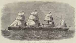 Steam-Ship Atlantic, fra White Star Line, forliste nær Halifax, Nova Scotia af J. Wells