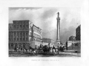 The Duke of York Column, London, 1800-tallet.
