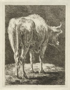 Ko i et landskab af Jabes Heenck