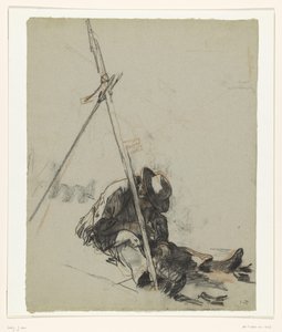 En plæneklipper af Jac van Looij (signed by artist)