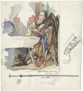 Detalje af nadveren i Emmaus