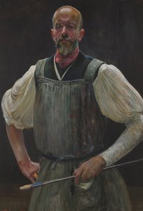 Selvportræt af Jacek Malczewski