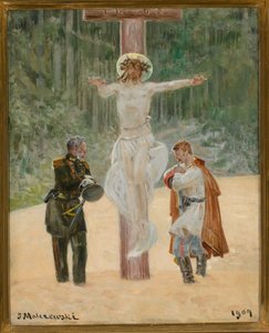 Forsoning (Symbolsk scene fra opstanden i 1863) af Jacek Malczewski
