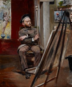 Portræt af Stanisław Tondos, ca. 1902 (olie på lærred) af Jacek Malczewski