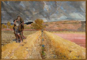Den hellige Agnes af Jacek Malczewski