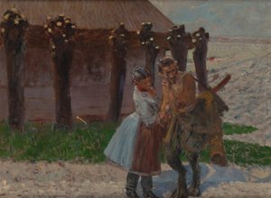 Umizgi-faunaen – awers af Jacek Malczewski