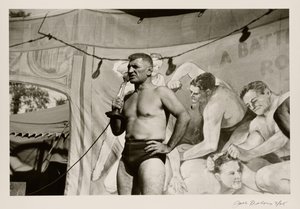 [Mand med mikrofon] af Jack Delano
