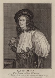 Jacob Hall, engelsk rebdanser og akrobat aktiv under kong Charles II