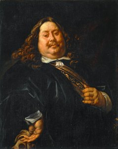 Portræt af en overvægtig person, tidligere kendt som Portræt af admiral Michel-Adrien Ruyter - Portræt af en overvægtig person ... af Jacob (studio of) Jordaens