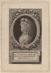 Marie-Thérèse, den hellige romerske kejserinde af Jacob Adam