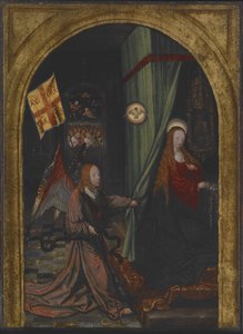 Bebudelse, ca. 1508 (olie på træ) af Jacob Cornelisz van Oostsanen