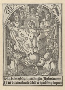 Bøntryk for Jesu broderskab af Jacob Cornelisz van Oostsanen