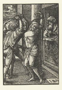 Kristi svøbe The Little Passion (serietitel) af Jacob Cornelisz van Oostsanen
