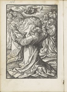 Kristi Himmelfartsdag The Little Passion (serietitel) af Jacob Cornelisz van Oostsanen