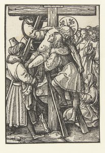 Nedstigning fra korset The Little Passion (serietitel) af Jacob Cornelisz van Oostsanen