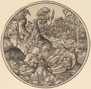 Kvalen i haven af Jacob Cornelisz van Oostsanen