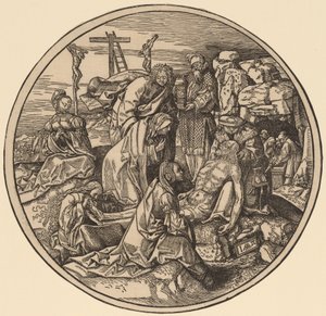 Klagesangen og begravelsen af Jacob Cornelisz van Oostsanen