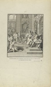 Inkaernes ceremonier for at gøre riddere/prinser af deres blod (fra bogen Histoire des Yncas...etc.)