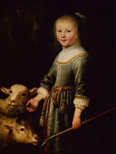 Portræt af Maria Stricke af Scarlet