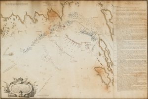 Slaget ved Viborg Bugt, 1790 Kort, 1790 af Jacob Gillberg