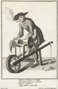 Scharensliep Straatventers i London (serietitel) The Cryes of the City of London (serietitel) af Jacob Gole