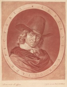 Adrian af Ostade af Jacob Gole after Adriaen van Ostade