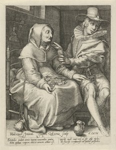 ulige kærlighed af Jacob Goltzius (II)