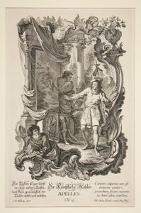 Den kunstneriske Mahler, Apelles af Jacob Gottlieb Thelot