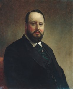 Joseph W. Drexel, 1877. af Jacob Hart Lazarus