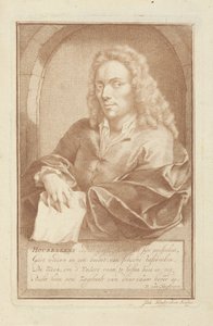 Portræt af Arnold Houbraken