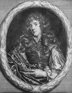 Alexander Browne, graveret af Pieter de Jode (mezzotint)