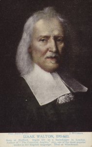 Izaak Walton (1593-1683), engelsk forfatter