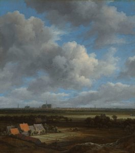 Udsigt over Haarlem fra nordvest, med blegemarkerne i forgrunden Udsigt over Haarlem fra nordvest, med de blegemarker i forgrunden af Jacob van Ruisdael
