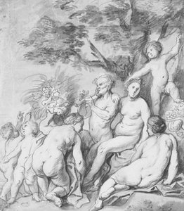 Allegory of Fertility Recto, ca. 1640. af Jacob Jordaens