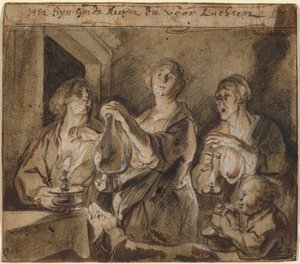 Det er gode stearinlys, der lyser vejen op af Jacob Jordaens