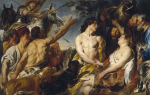 OnAgare og Atlanta af Jacob Jordaens