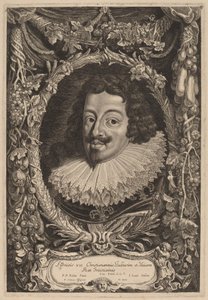 Ludvig XIII, konge af Frankrig af Jacob Louis after Sir Peter Paul Rubens