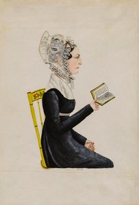 Portræt af Elizabeth Sweitzer Musser, ca. 1826.