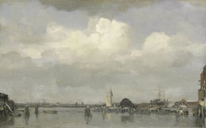 Havneudsigt af Jacob Maris