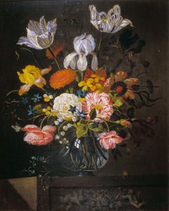 Stilleben med blomster